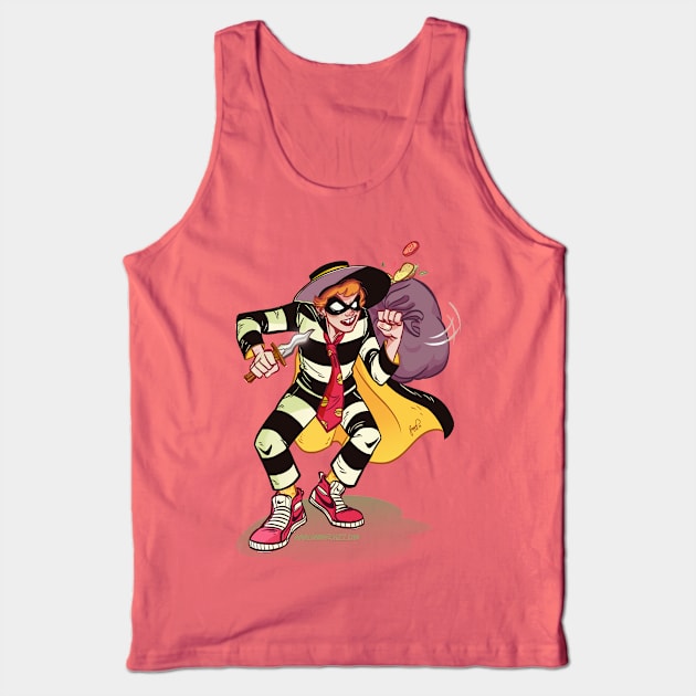 Hamburglar Tank Top by dangerjazz